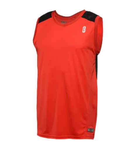 Red DRYV Basketball jersey